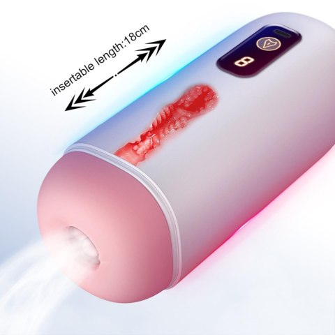 Masturbator Wibracyjny USB Ładowany 8 Trybów Wibracji