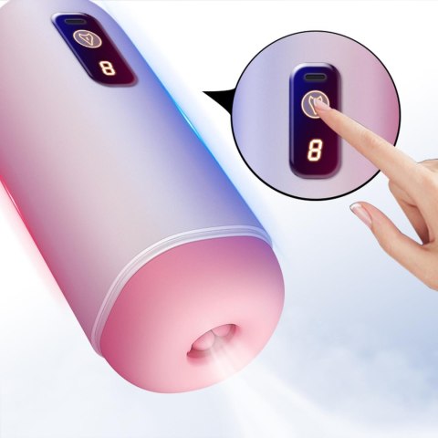 Masturbator Wibracyjny USB Ładowany 8 Trybów Wibracji
