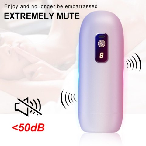 Masturbator Wibracyjny USB Ładowany 8 Trybów Wibracji