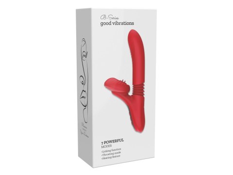 Wibrator Premium: Lizanie, Pchnięcia I Ogrzewanie - 7 POWERFUL MODES