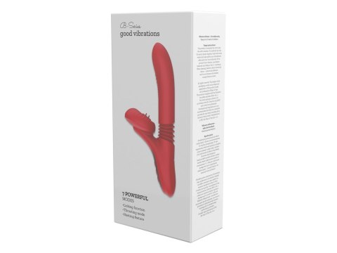 Wibrator Premium: Lizanie, Pchnięcia I Ogrzewanie - 7 POWERFUL MODES