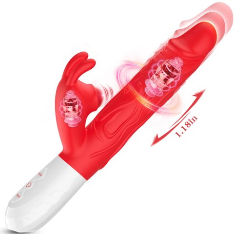Masażer Z Wielowymiarową Stymulacją - SILICONE VIBRATOR