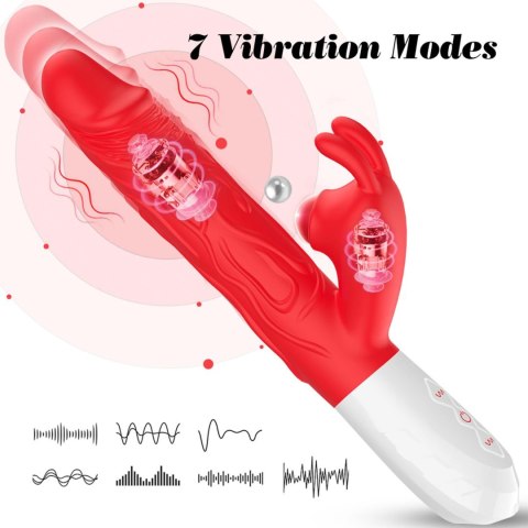 Masażer Z Wielowymiarową Stymulacją - SILICONE VIBRATOR
