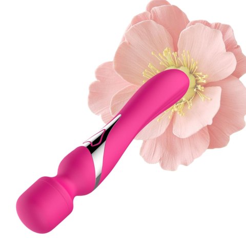 Stymulator Silikonowy Masażer Pulsator 14 Trybów Wibracji Różowy B-Series USB