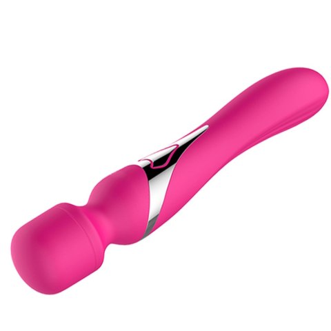 Stymulator Silikonowy Masażer Pulsator 14 Trybów Wibracji Różowy B-Series USB