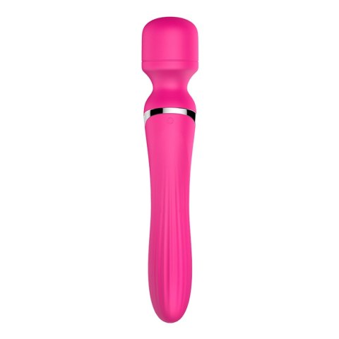 Stymulator Silikonowy Masażer Pulsator 14 Trybów Wibracji Różowy B-Series USB