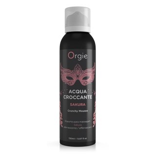 Pianka do masażu Acqua Croccante Crunchy Mousse Sakura Fruit 150ml ORGIE