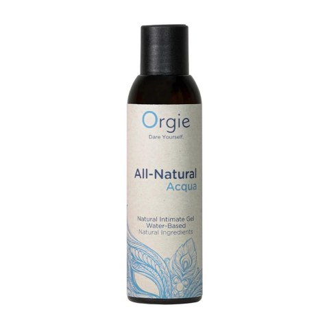 Lubrykant wodny jedwabisty All Natural Acqua 150ml ORGIE