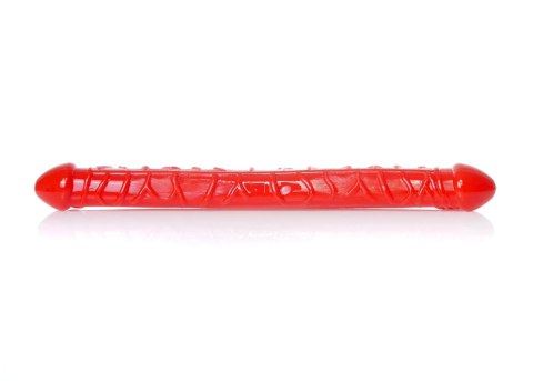 Dildo podwójne czerwone 33.5cm Flexible Double Dong