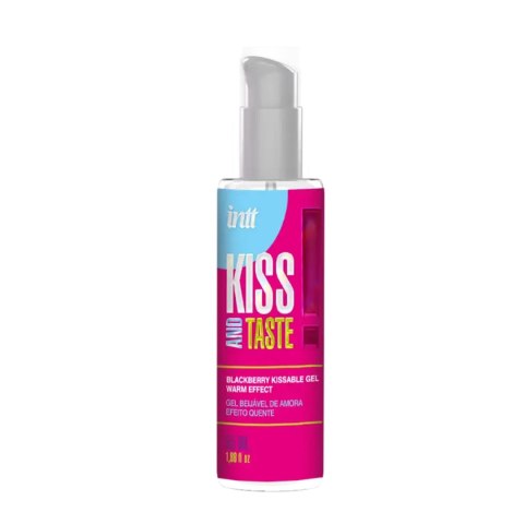 Żel intymny z efektem rozgrzewającym o smaku jeżynowym KISSABLE GEL WITH WARM EFFECT 55ml INTT
