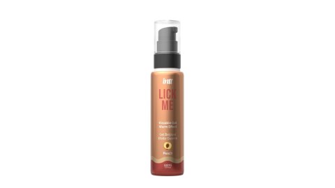 Żel do seksu oralnego z efektem rozgrzewającym brzoskwinia LICK ME PEACH KISSABLE GEL 50ml INTT