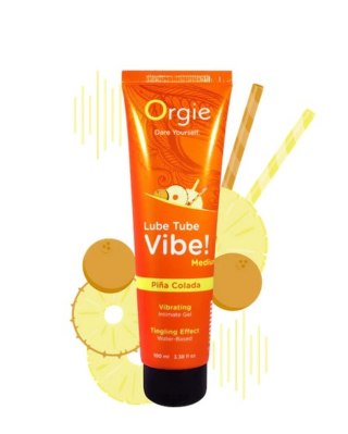 Lubrykant wodny jadalny Lube Tube Vibe! Pina Colada 100ml ORGIE