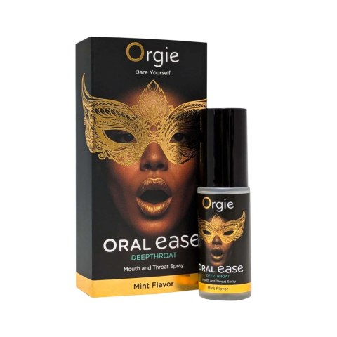Spray do seksu oralnego mięta ORAL EASE DEEPTHROAT ORGIE