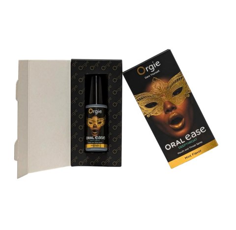 Spray do seksu oralnego mięta ORAL EASE DEEPTHROAT ORGIE