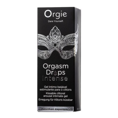 Żel intymny pobudzający łechtaczkę Orgasm Drops Intense 30ml ORGIE