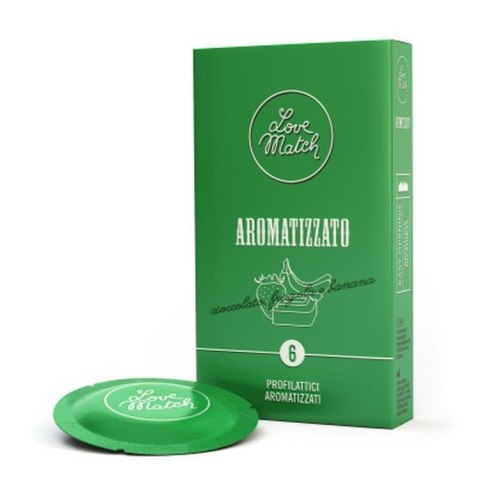 Prezerwatywy smakowe Love Match Arromatizato 6szt.
