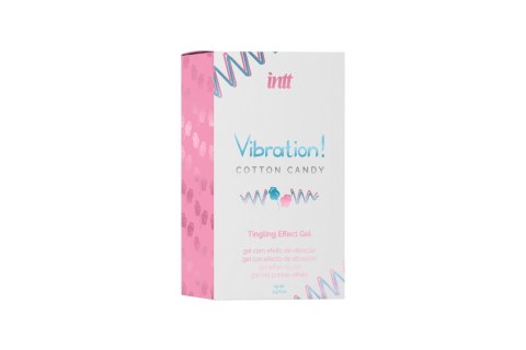 Wibrator w płynie wata cukrowa VIBRATION COTTON CANDY 15ml INTT
