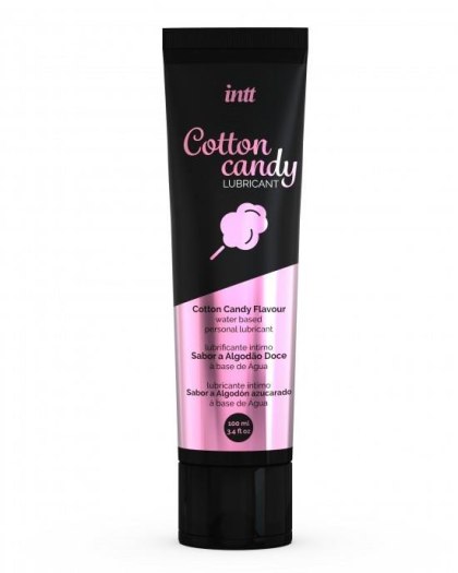 Lubrykant zapachowy wata cukrowa LUBRIFICANT COTTON CANDY 100ml INTT
