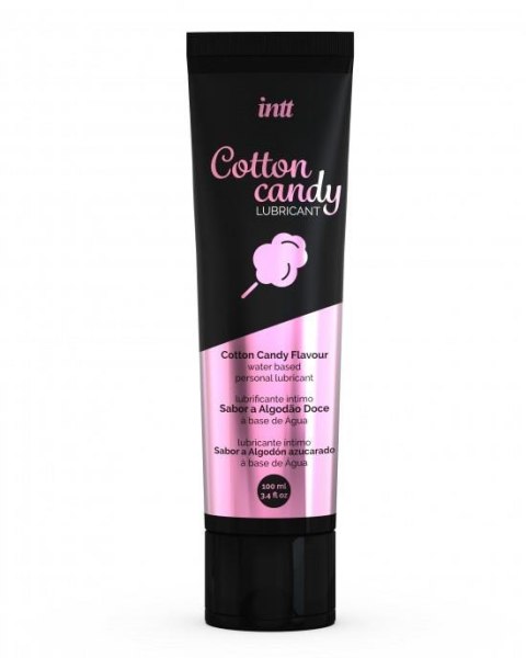 Lubrykant zapachowy wata cukrowa LUBRIFICANT COTTON CANDY 100ml INTT