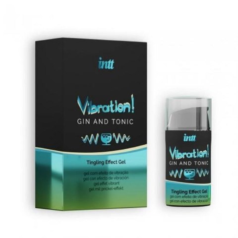 Wibrator w płynie VIBRATION GIN & TONIC 15ml INTT