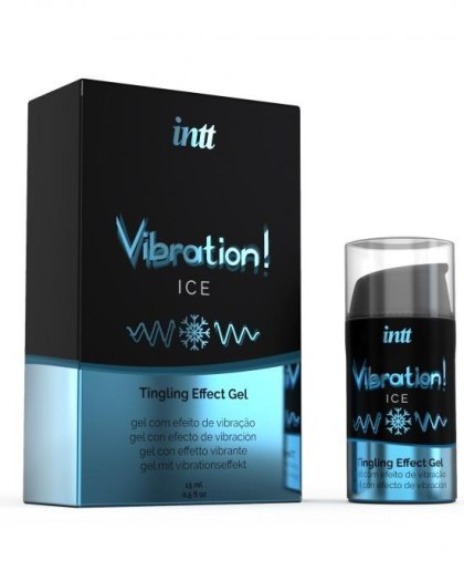 Wibrator w płynie VIBRATION ICE 15ml INTT