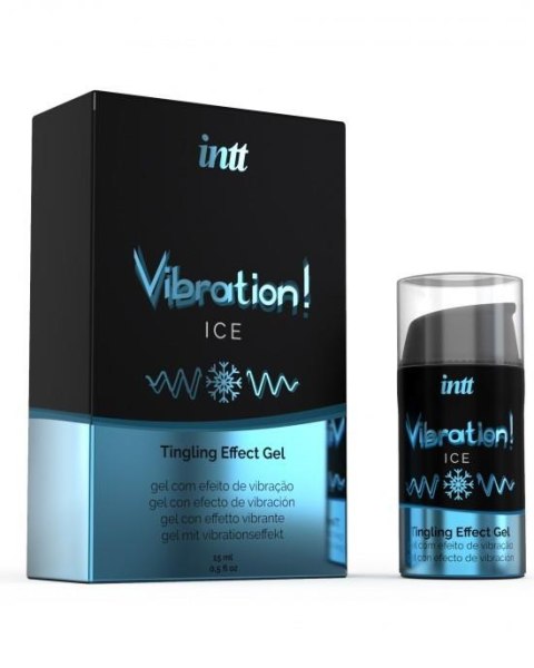 Wibrator w płynie VIBRATION ICE 15ml INTT