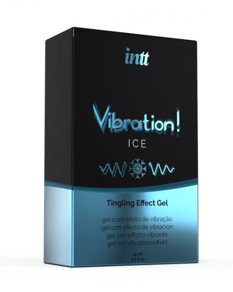 Wibrator w płynie VIBRATION ICE 15ml INTT
