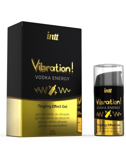 Wibrator w płynie wódka VIBRATION VODKA 15ml INTT