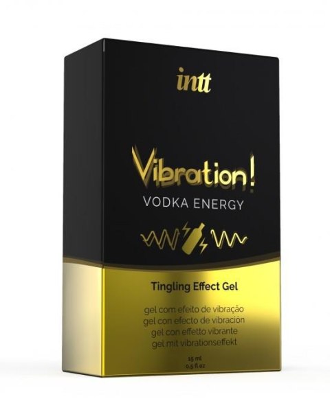 Wibrator w płynie wódka VIBRATION VODKA 15ml INTT