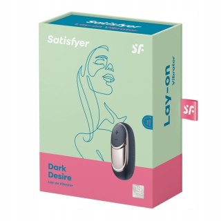 Stymulator Łechtaczki Dark Desire Błękitny - Satisfyer