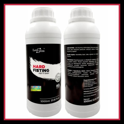 Żel do fistingu Hard Fisting 1000ml