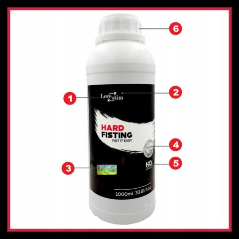 Żel do fistingu Hard Fisting 1000ml