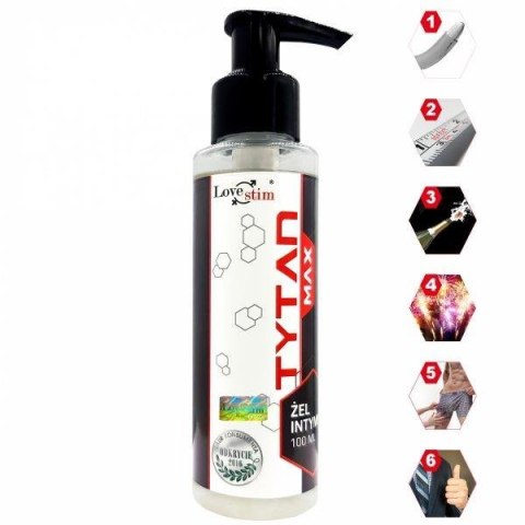 Żel erekcyjny wydłużający stosunek TYTAN MAX 100ml NEXT LEVEL Sp. z o.o.