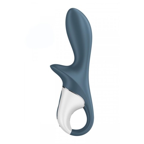Pompowany wibrator analny granatowy Air Pump Booty 2 Satisfyer
