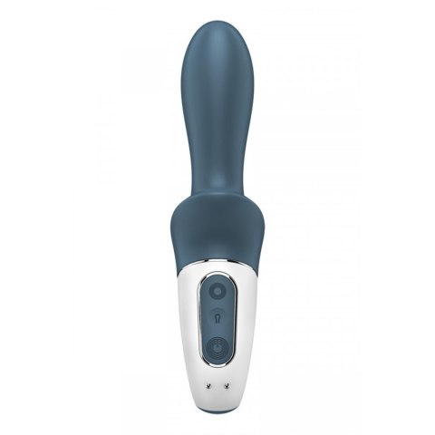 Pompowany wibrator analny granatowy Air Pump Booty 2 Satisfyer