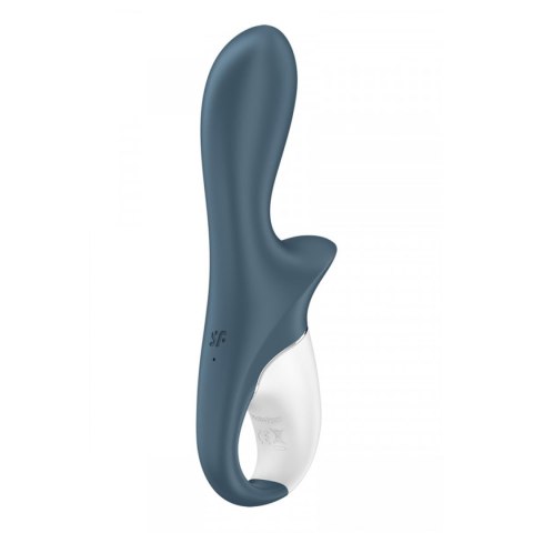 Pompowany wibrator analny granatowy Air Pump Booty 2 Satisfyer