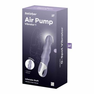 Wibrator Z Pompowanym trzonem-Air Pump Vibrator 1-Satisfyer