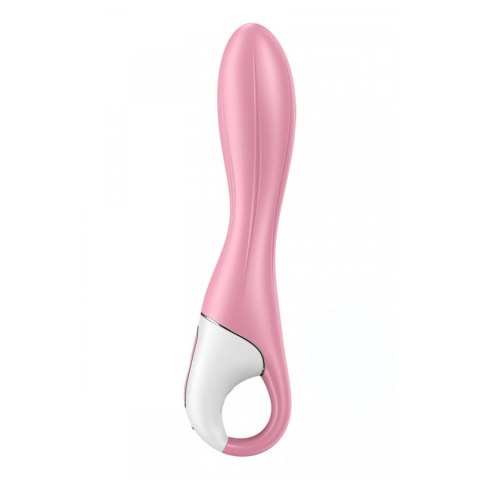 Wibrator Pompowany Trzon-Air Pump Vibrator 2 light red-Satisfyer
