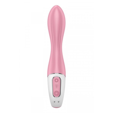 Wibrator Pompowany Trzon-Air Pump Vibrator 2 light red-Satisfyer