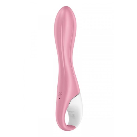 Wibrator Pompowany Trzon-Air Pump Vibrator 2 light red-Satisfyer