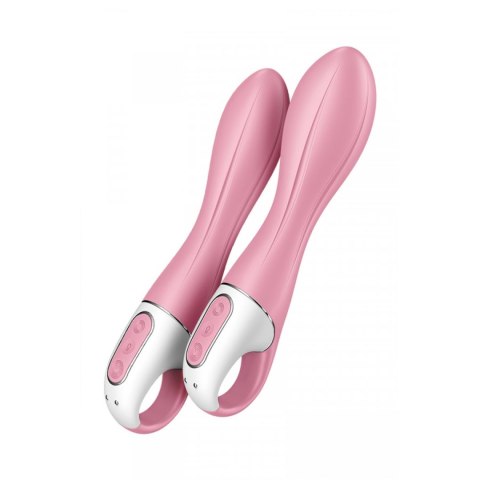 Wibrator Pompowany Trzon-Air Pump Vibrator 2 light red-Satisfyer