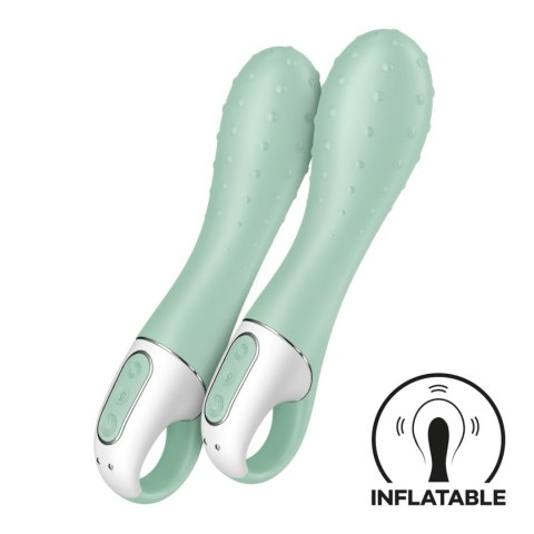 Wibrator Z Nadmuchiwanym trzonem-Air Pump Vibrator 3 mint-Satisfyer
