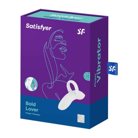 Wibrator na palec-Bold Lover white-Satisfyer