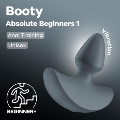 Wibrujący korek analny-Booty Absolute Beginners 1-Satisfyer