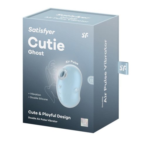 Stymulator łechtaczki-Cutie Ghost blue-Satisfyer