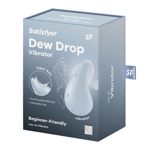 Stymulator łechtaczki-Dew Drop blue-Satisfyer