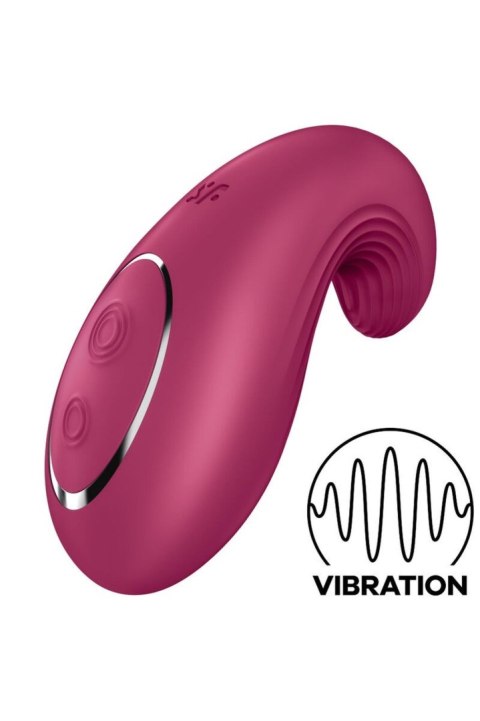 Stymulator łechtaczki wibrujący wiśnia Dipping Delight Satisfyer