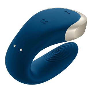 Wibrator dla par-Double Love Blue-Satisfyer