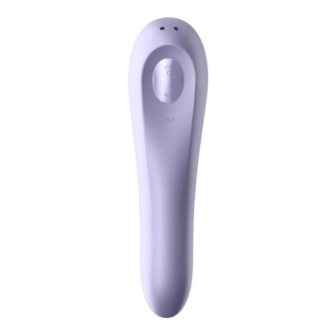 Stymulator łechtaczki-Dual Pleasure Mauve with App-Satysfyer