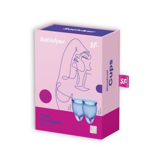 Kubek Menstruacyjny-Feel confident Menstrual Cup dark blue-Satisfyer